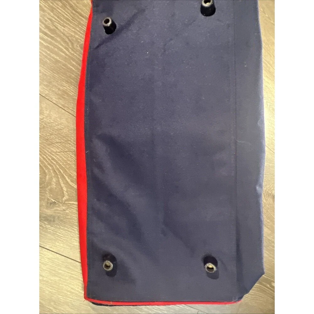 Tommy Hilfiger Tri-Color Cotton Canvas Duffle Bag